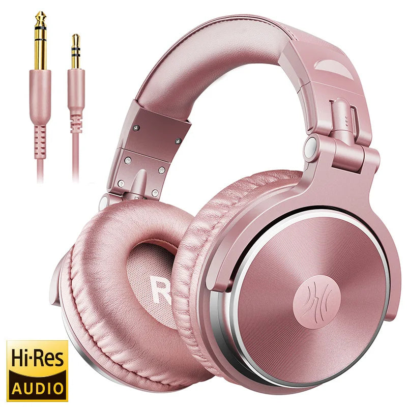 Oneodio Pro 10 Øretelefoner - ANC TWS Støydempende HiFi Stereo Dynamisk DJ Studio Overvåkingshodesett