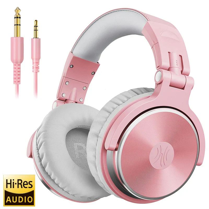 Oneodio Pro 10 Øretelefoner - ANC TWS Støydempende HiFi Stereo Dynamisk DJ Studio Overvåkingshodesett