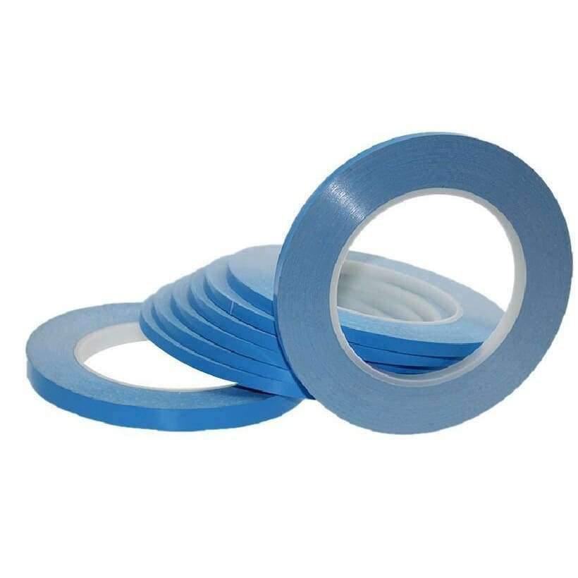 Norvo | 3-25mmx25mx0.2mm høykvalitets overføringsfolie Dobbeltvinnet termisk ledende tape for Chip PCB LED kjøler gratis frakt