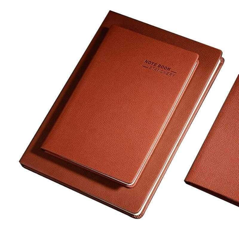 Norvo | 3 stk/set kontor skoleartikler notatbøker skriveblokker notatbok kunstlær forretningskomposisjonsbok hardcover 100 ark bok