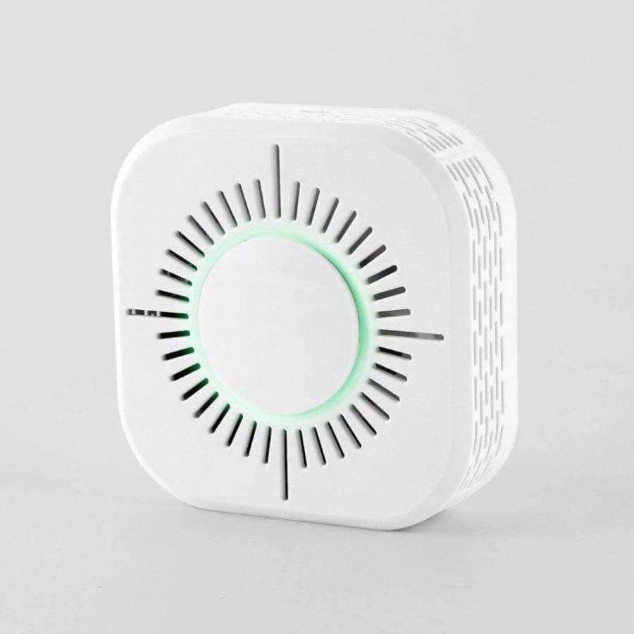 Norvo | 433MHz Trådløs Røykvarsler Brannvern Bærbar Røykvarsler WLAN Hjem Sikkerhetsrøykvarsler Sensor Hvit
