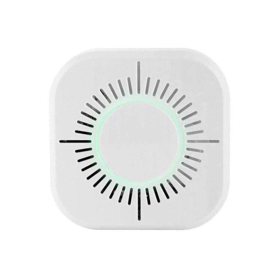 Norvo | 433MHz Trådløs Røykvarsler Brannvern Bærbar Røykvarsler WLAN Hjem Sikkerhetsrøykvarsler Sensor Hvit
