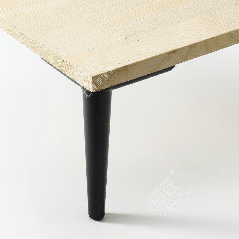 Norvo | 4 stk Møbel Firkantede Metallben Skap Sofa Fot Skru Bordben 150 mm Bordbasis Hardware Møbeltilbehør Sengehøyde