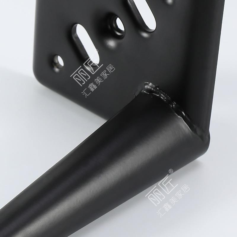 Norvo | 4 stk Møbel Firkantede Metallben Skap Sofa Fot Skru Bordben 150 mm Bordbasis Hardware Møbeltilbehør Sengehøyde