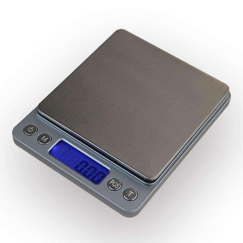 Norvo | 500g*0.01g Digital Pocket Smykke Kjøkkenvekt Elektronisk Høypresisjonslaboratorievekt Målemaskin Tevekt