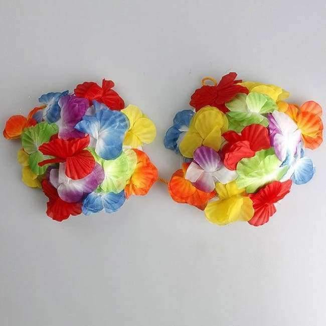 Norvo | 5PCS/Set Plastfiber Kvinner Gresskjørt Hula-Rock Hawaii Kostymer 30CM/40CM/60CM Dame Kledning Festlige & Festbehov