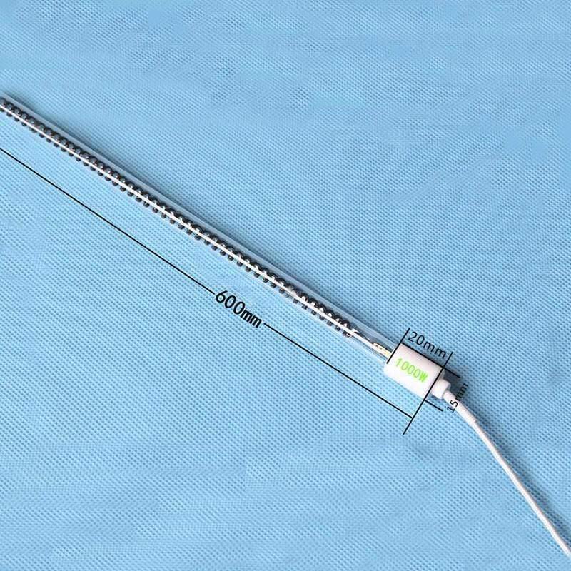 Norvo | Karbonfiber elektro kvarts varmeelementer for varmesystemer, langinfrarød kvartsvarmerør kvarts glassrør varmeelement OD10 12mm