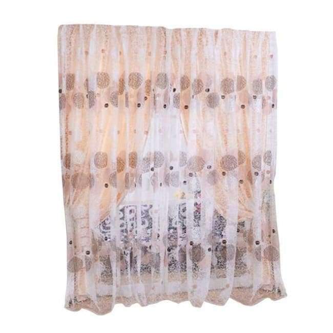 Norvo | Urijk Vogel Nest Offset Garn Ferdig Gardiner Balkong Vinduer For Stue Soverom Boutique Voile Gardiner Myggnett