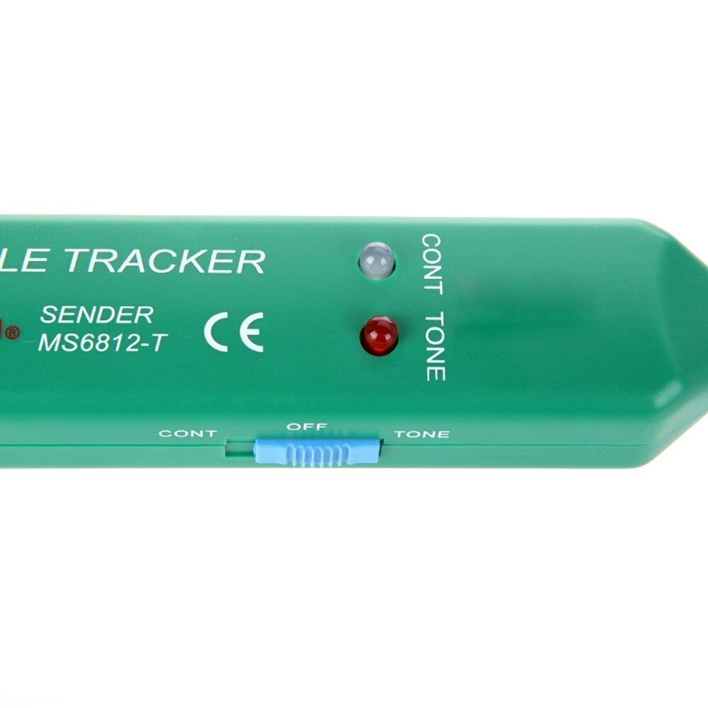 Norvo | Nettverkskabel Tracker MS6812 Telefonlinjetester Kabelkontinuitetsdetektor Kabelfinner for installasjon og vedlikehold av ledninger