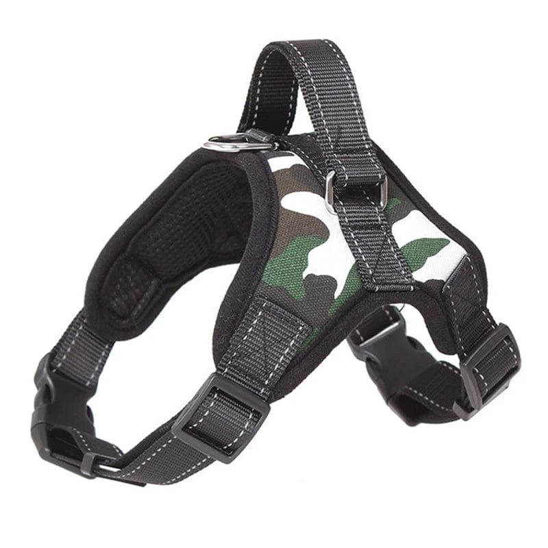 Norvo | Salhundeutstyr Reflekterende Justerbart Dyreutstyr Ingen Trekking Gå Trening Små Mellomstore Store Store Hunder Brystsele Produkt