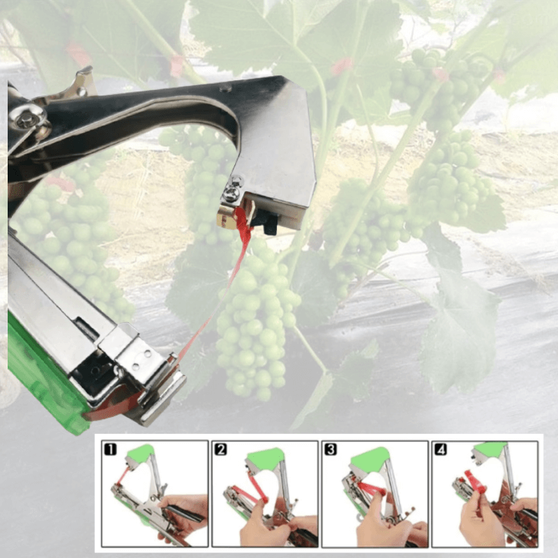 Norvo | Plante Støtteverktøy Sett – Enkel Plante Binding System for Klatrende Planter, Blomster & Grønnsaker