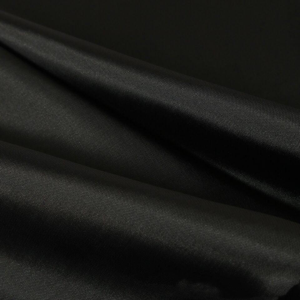 Norvo | Vanntett svart polyester dusjforheng med ulike størrelsesalternativer