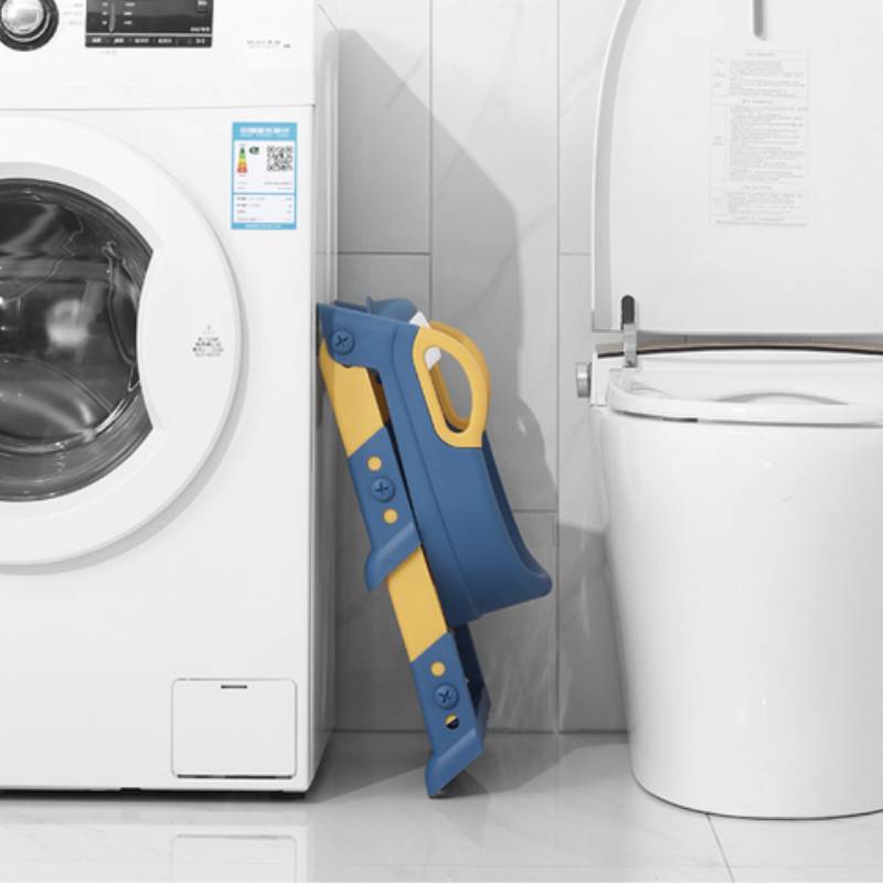 Norvo | Sammenleggbar Potty Trainer Sete med Stige for Småbarn