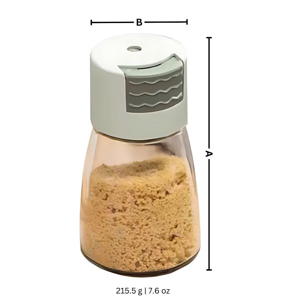 Presis kontroll salt- og pepperbøsser