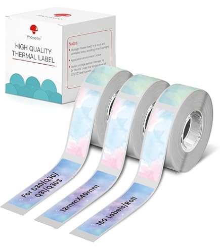 Norvo | PRINTIFY – Trådløs termisk etikettmaker med Bluetooth og bærbar blekksfri utskrift