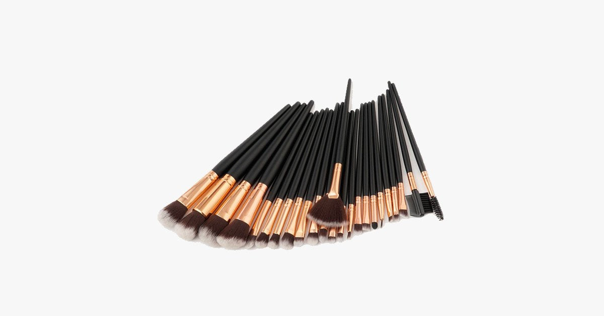 Norvo | 24-delt Pro Black Brush Set