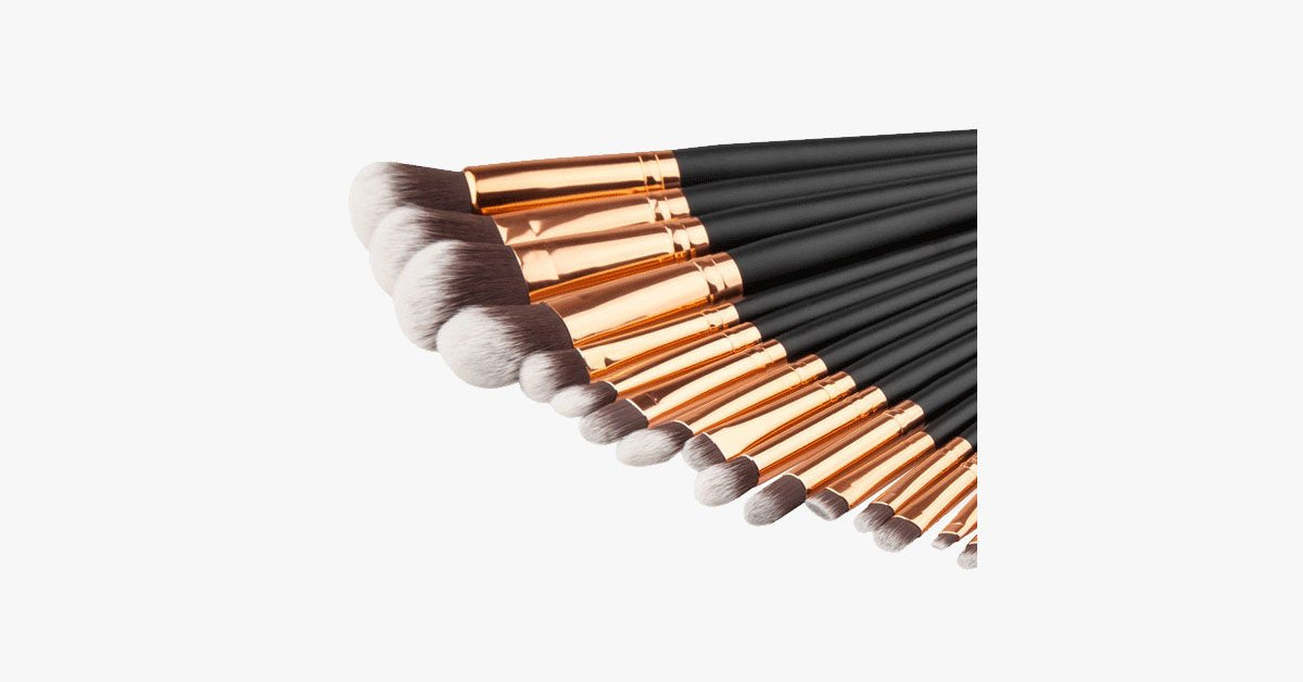Norvo | 24-delt Pro Black Brush Set