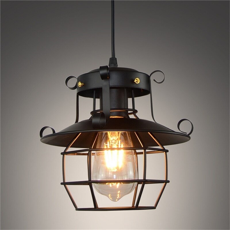 Norvo | Retro antikk industriell taklampe