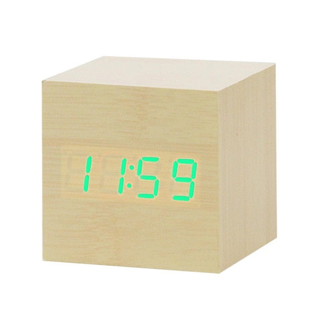 Norvo | VoiceRise - Nordisk Digital LED Vekkerklokke