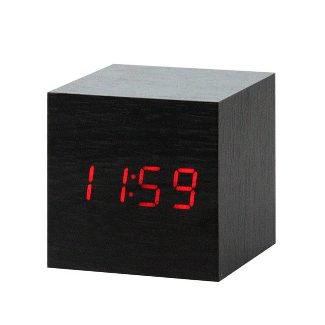 Norvo | VoiceRise - Nordisk Digital LED Vekkerklokke