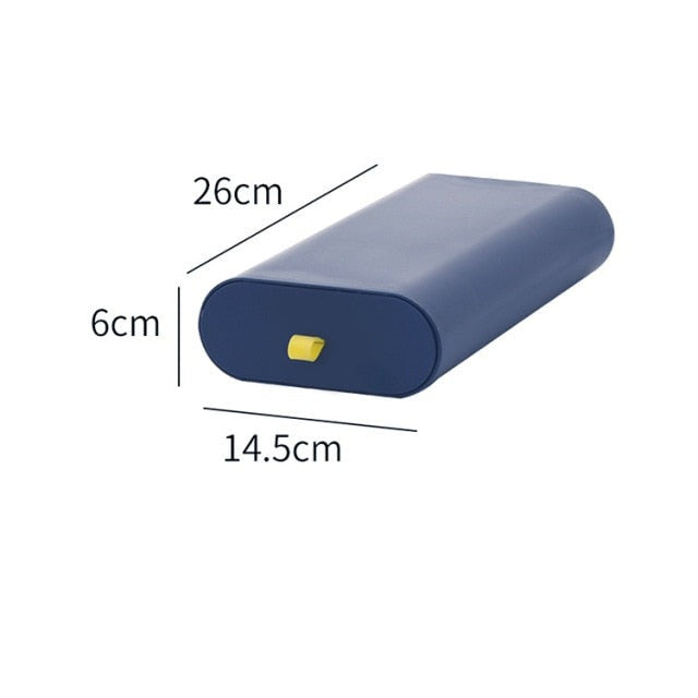 Norvo | Under skrivebordet skjult kontorartikler organisert