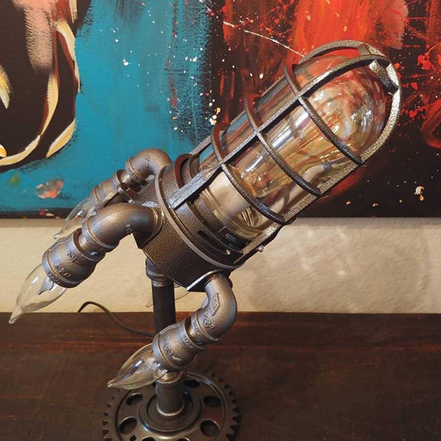 Norvo | Rocket Room Industry Vintage Lampe