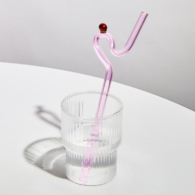 Twist Farget Glass Stroh