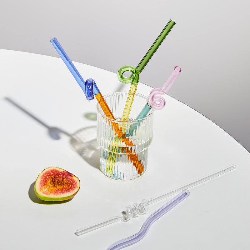 Twist Farget Glass Stroh