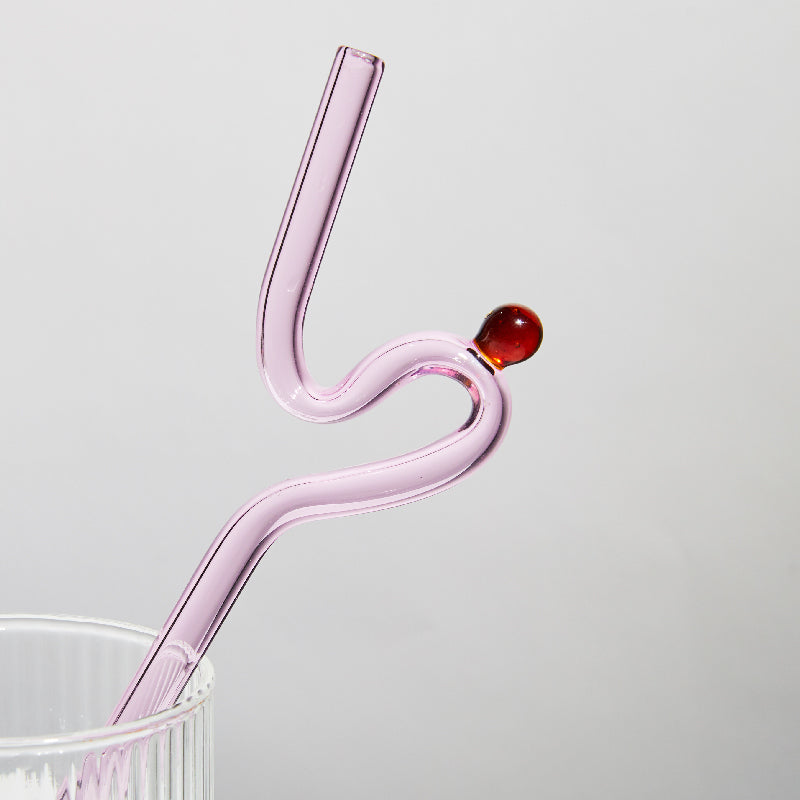Twist Farget Glass Stroh
