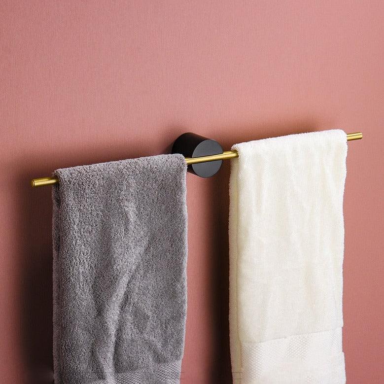 Norvo | Moderne Metall Håndkleholder – Veggmontert, Rustfritt & Plassbesparende Badholder