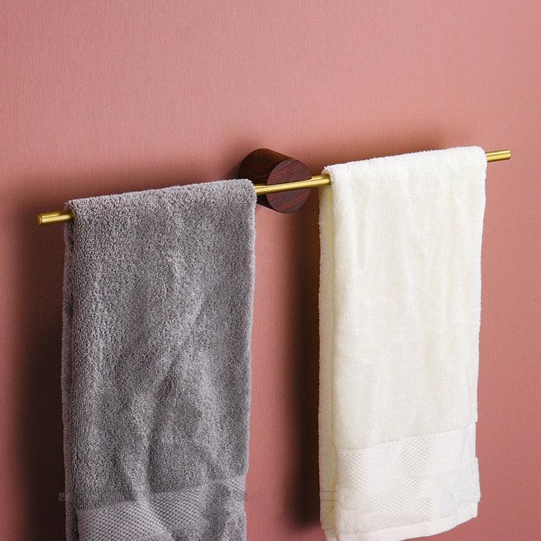 Norvo | Moderne Metall Håndkleholder – Veggmontert, Rustfritt & Plassbesparende Badholder