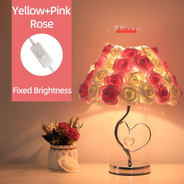 Norvo | Rose Blossom Nattbord Lampe