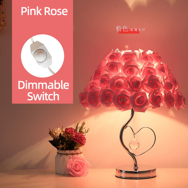 Norvo | Rose Blossom Nattbord Lampe