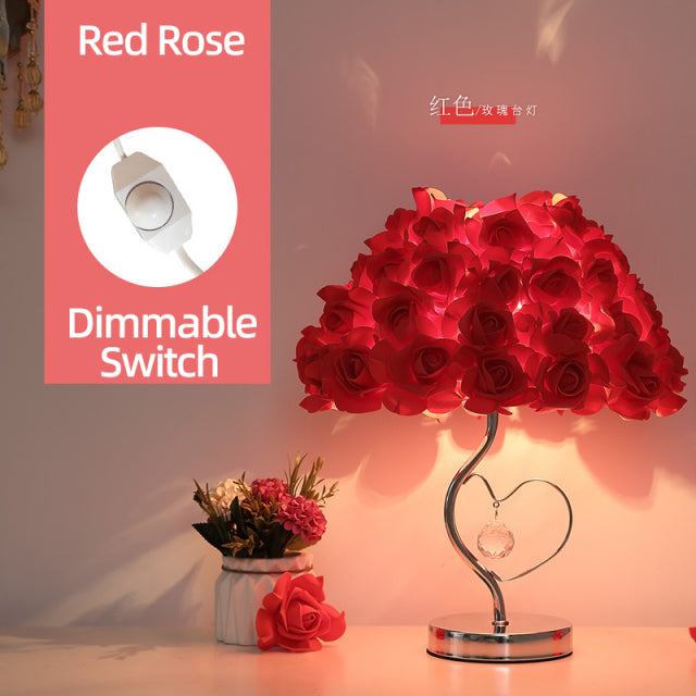 Norvo | Rose Blossom Nattbord Lampe