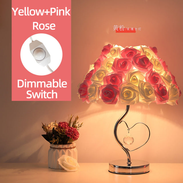 Norvo | Rose Blossom Nattbord Lampe