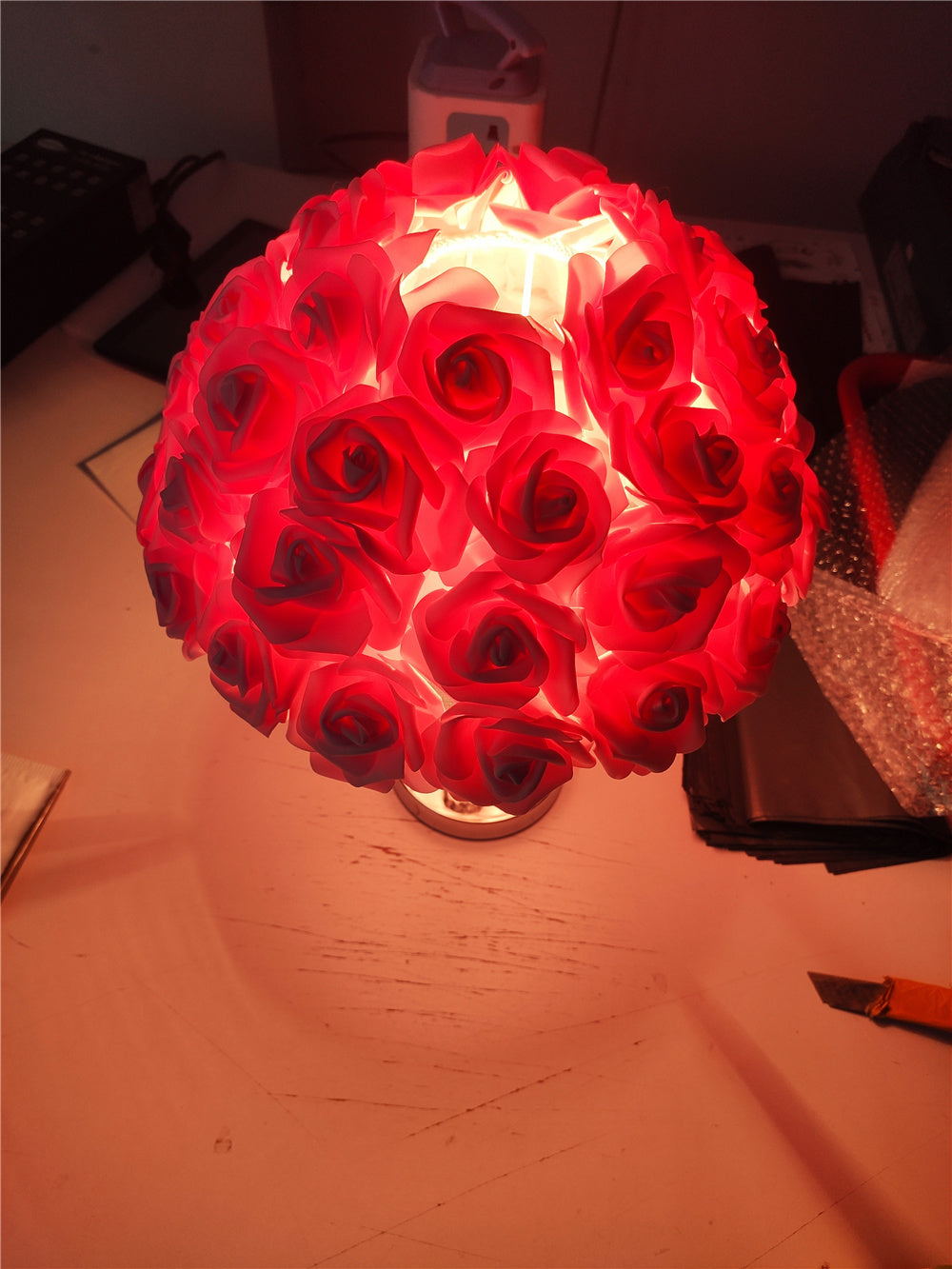 Norvo | Rose Blossom Nattbord Lampe