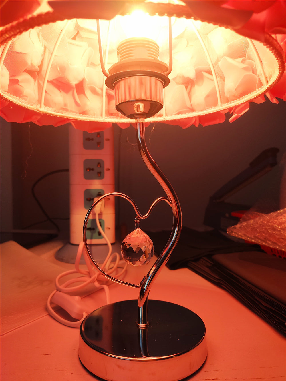 Norvo | Rose Blossom Nattbord Lampe