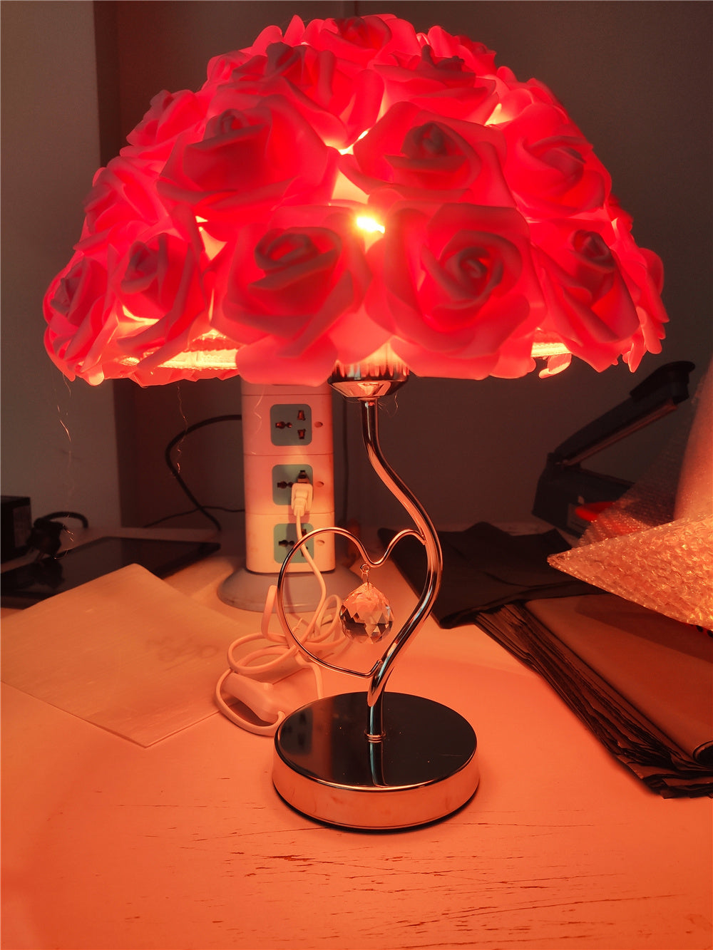 Norvo | Rose Blossom Nattbord Lampe
