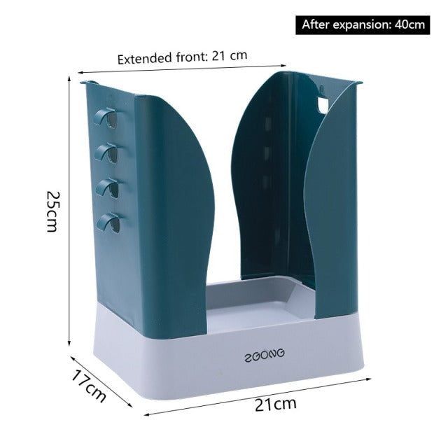 Norvo | Bærbar Enkel Pastell Søppelposeholder