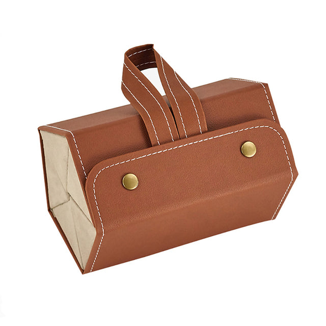 Norvo | Faltbar Læder Reise Brilleorganisator