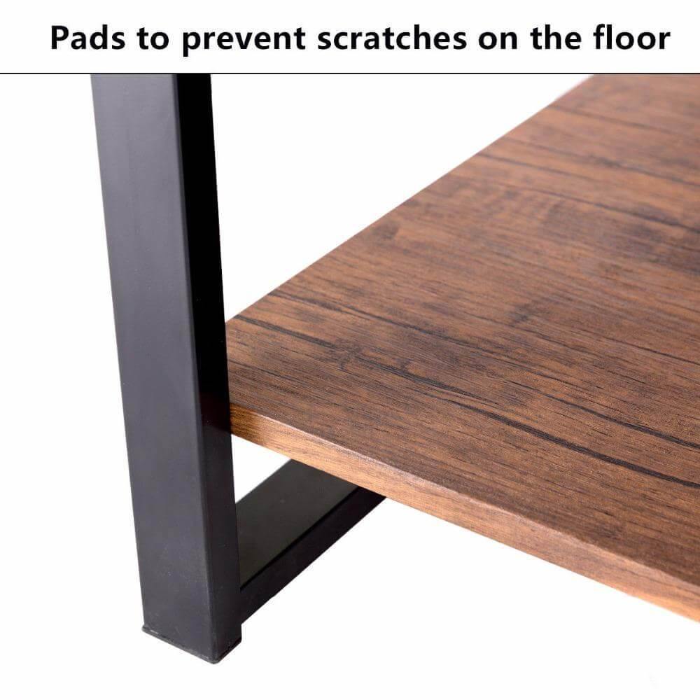 Norvo | Moderne Metallramme Rektangulært Kaffebord