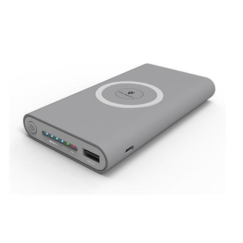 Norvo | Qi Trådløs Power Bank Lader For iPhone og Android