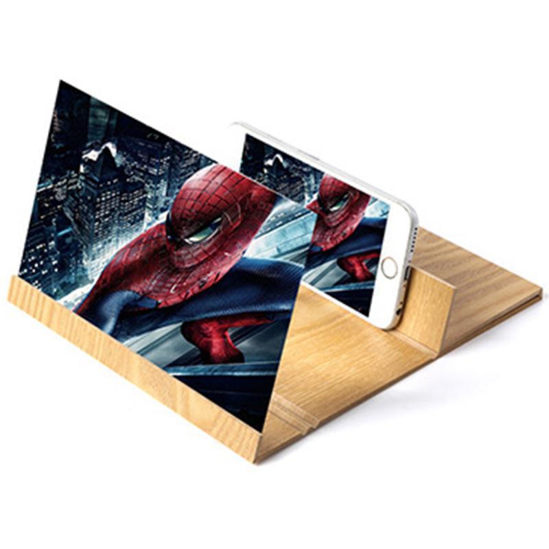 Norvo | 12-tommers skjermforstørrer høydefinisjon tre mobil video forsterker med stativ anti-stråling