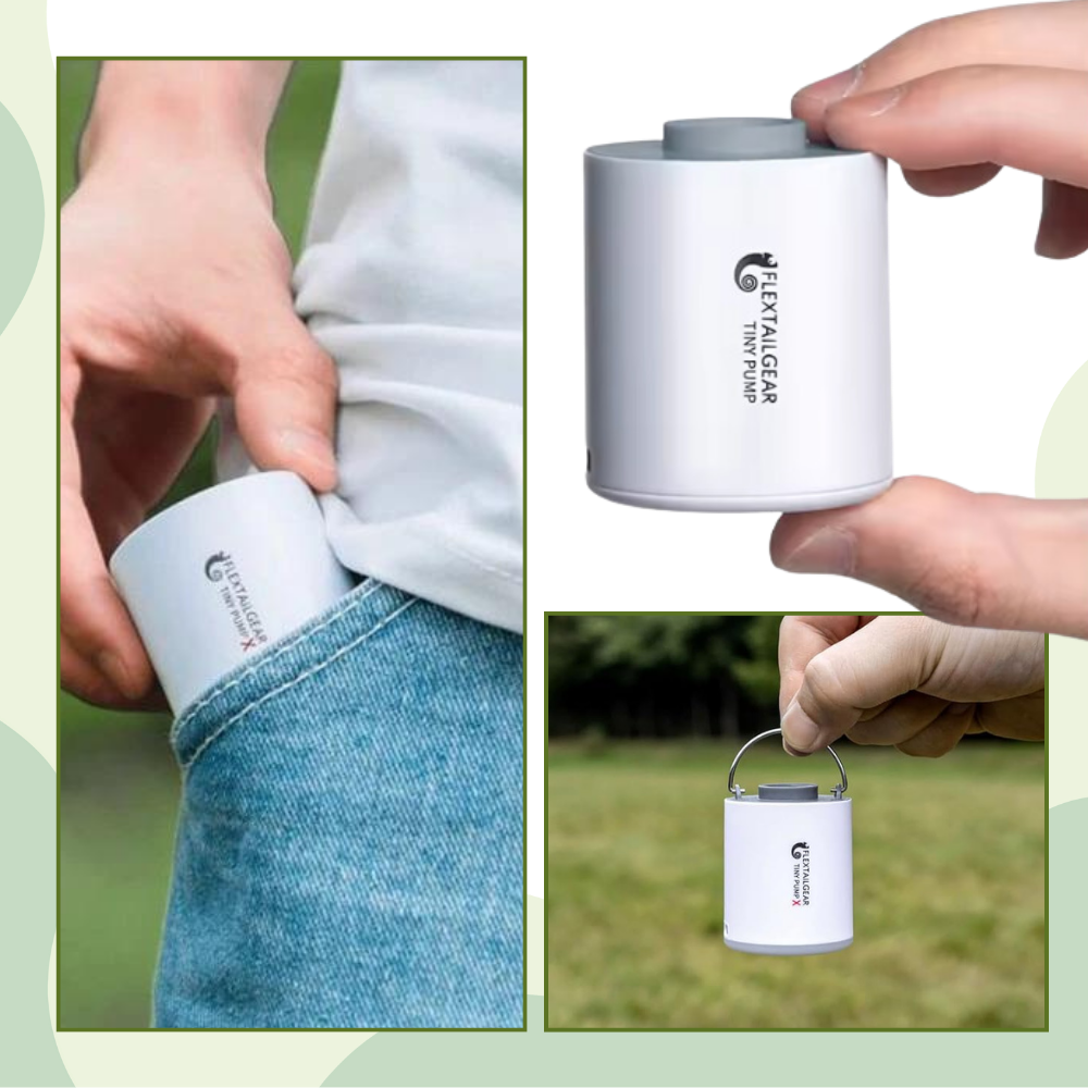 Liten Pumpe for Rask Oppblåsing/Tømming
