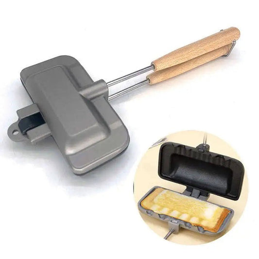 Norvo | Quickgrill Sandwich Maker – Kompakt Non-Stick Sandwichpresse for Hurtige, Sprø Måltider på 3 Minutter