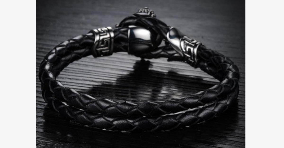 Norvo | Vintage Cross Herrearmbånd