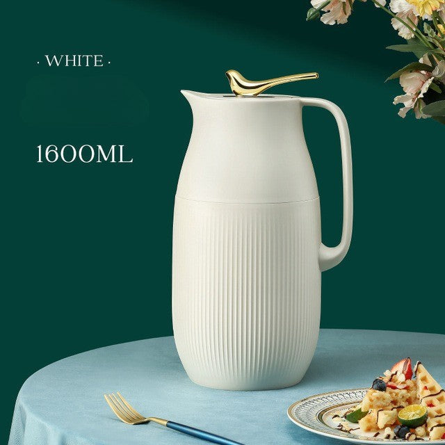 Norvo | ThermoMax | Stor Minimalistisk Isolert Rustfritt Stål Flaske – Dobbelvegget Termoflaske