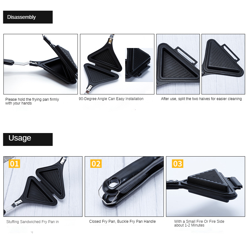 Norvo | Japansk Stil Dobbelsidig Sandwich Maker