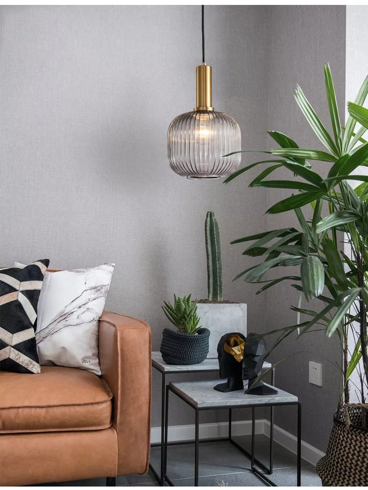 Norvo | Retro Glass Pendant Lamp - ColorVibe
