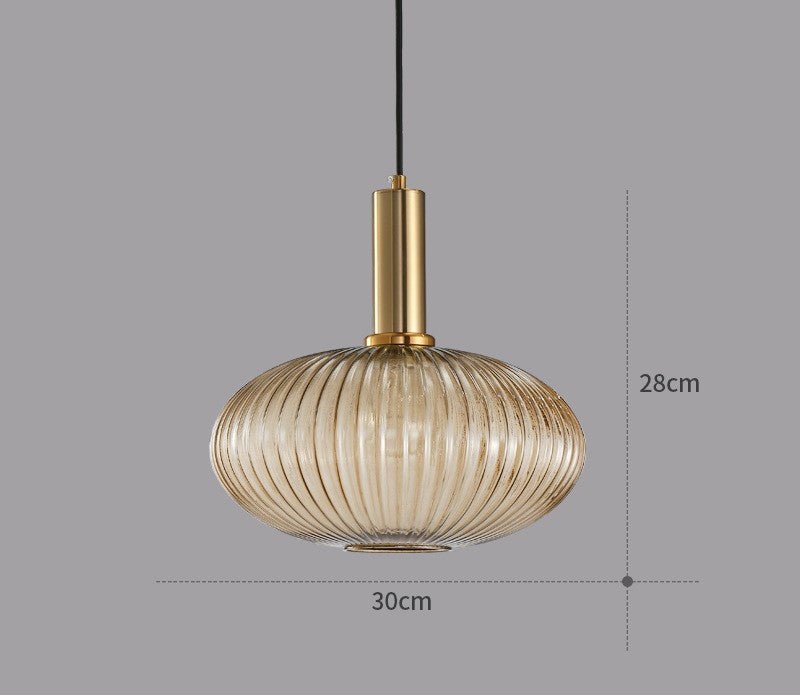 Norvo | Retro Glass Pendant Lamp - ColorVibe